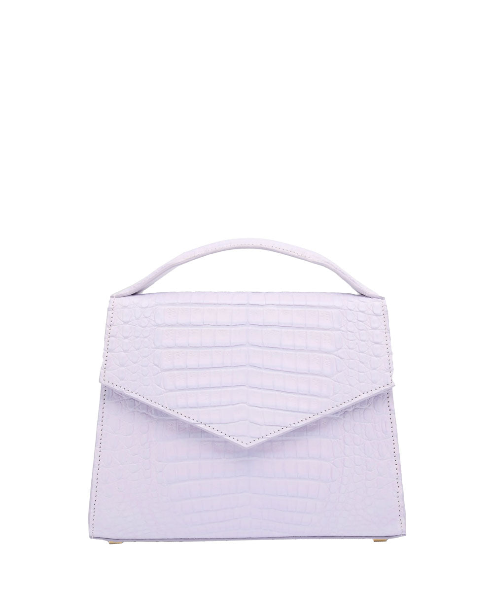 Medium Julia Top Handle Bag in Lavender