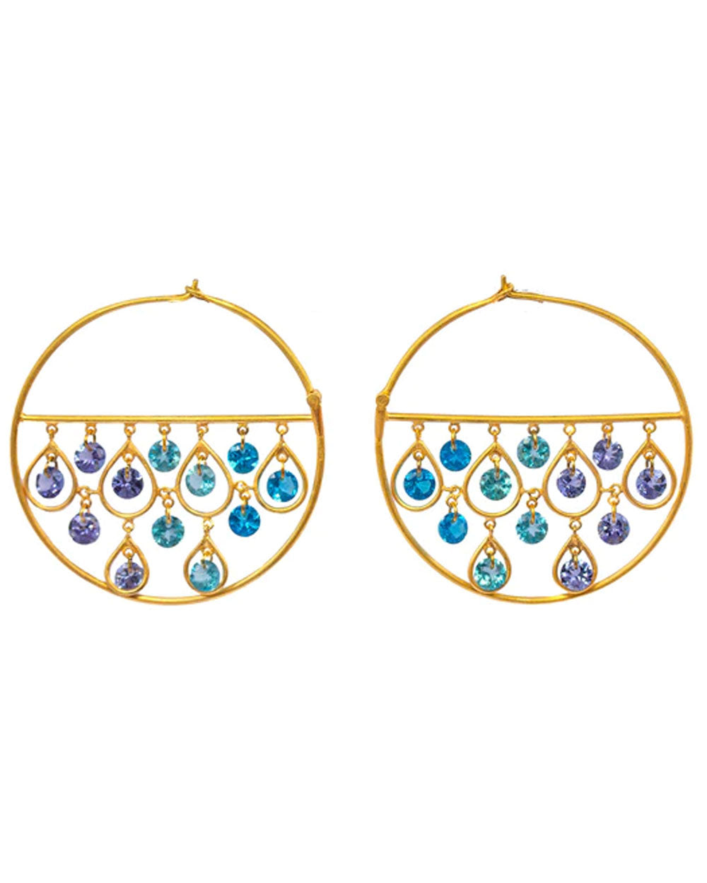 Blue Lagoon Thousand and One Nights Earrings