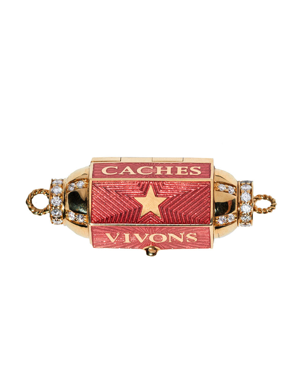 Vivons Heureux Box Locket