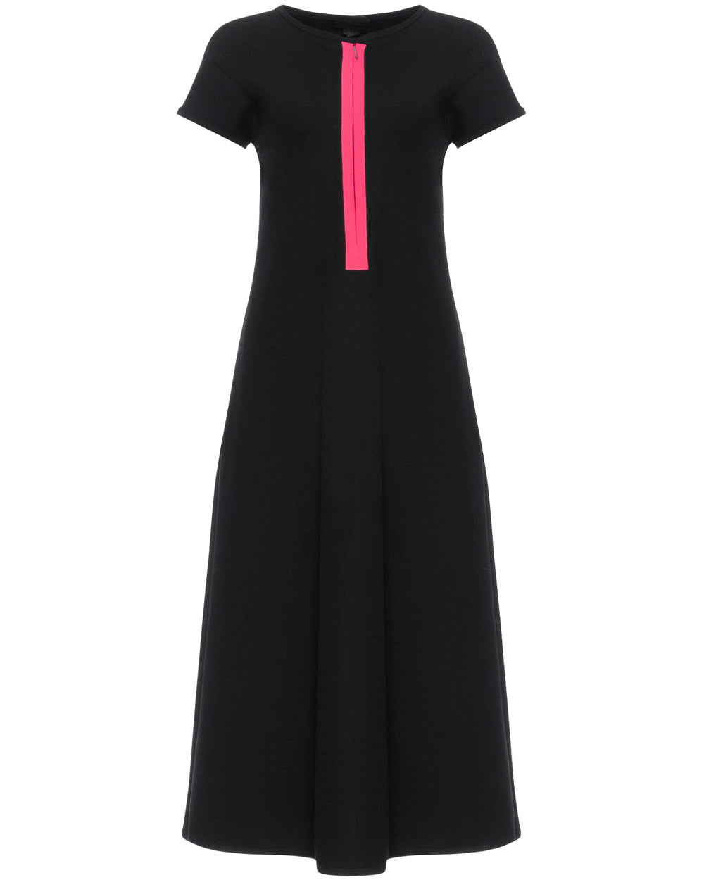 Black and Pink Erlan Dress