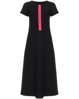 Black and Pink Erlan Dress