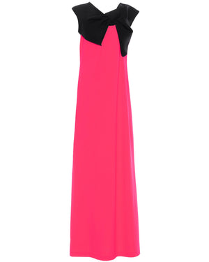 Pink and Black Tiger Ephrem Gown