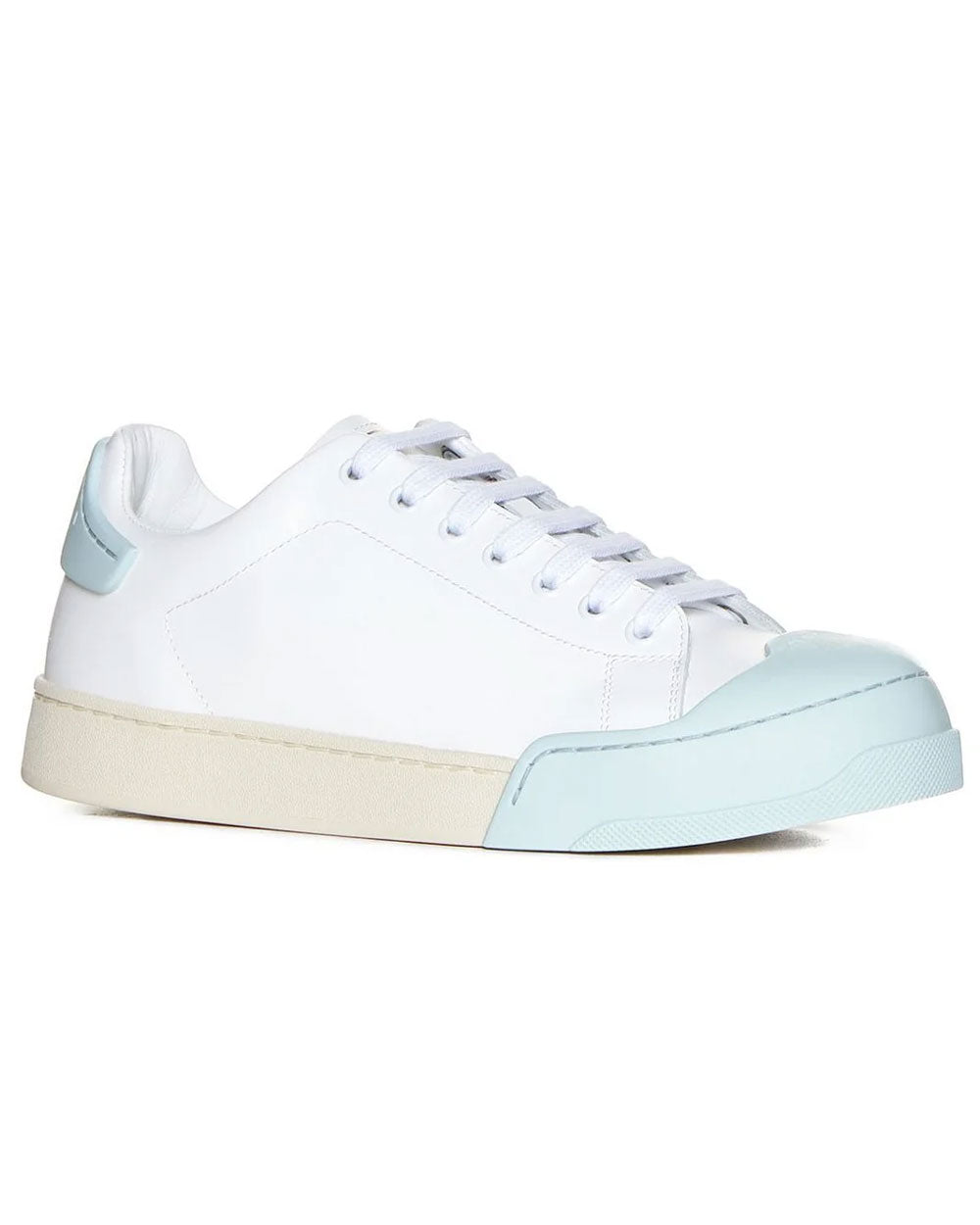 Dada Bicolor Low-Top Sneaker in White