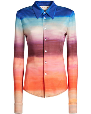 Multicolor Dark Side Of The Moon Jersey Shirt