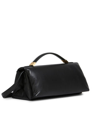 Prisma Top Handle Bag in Black
