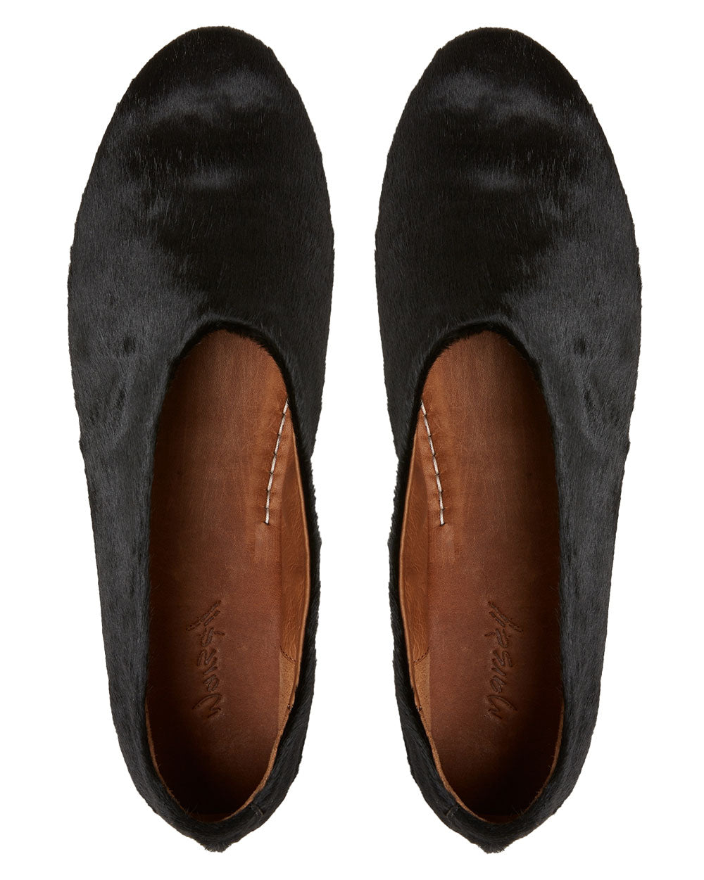 Coltellaccio Ballerina Flat in Tmoro