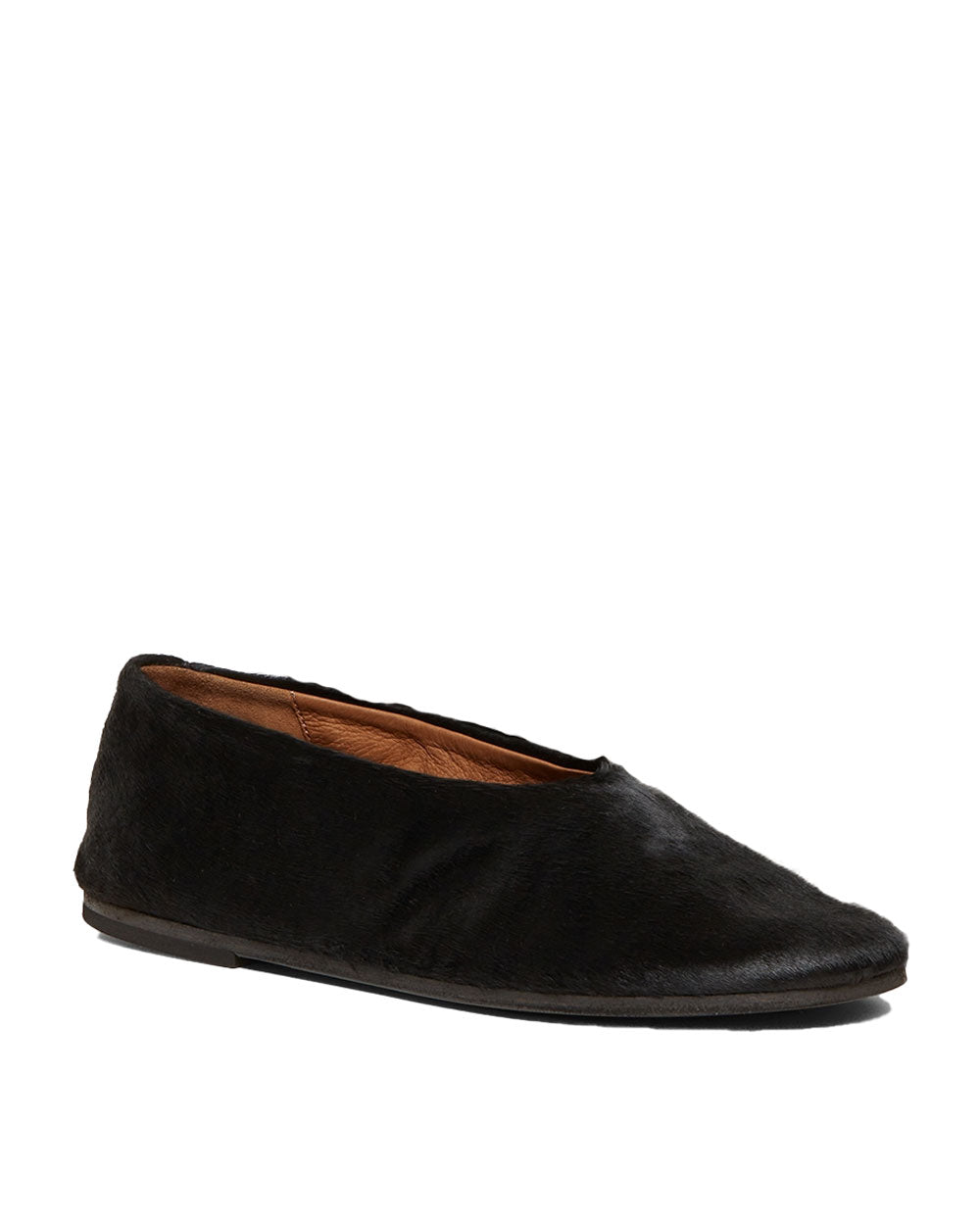 Coltellaccio Ballerina Flat in Tmoro