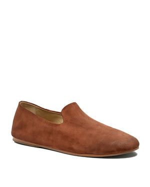 Steccoblocco Suede Loafer in Basalto