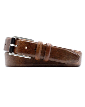 Hadley Leather Belt in Oak