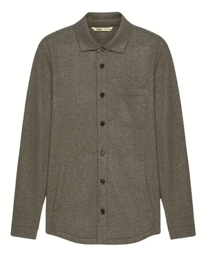 Dark Olive Solferino Overshirt