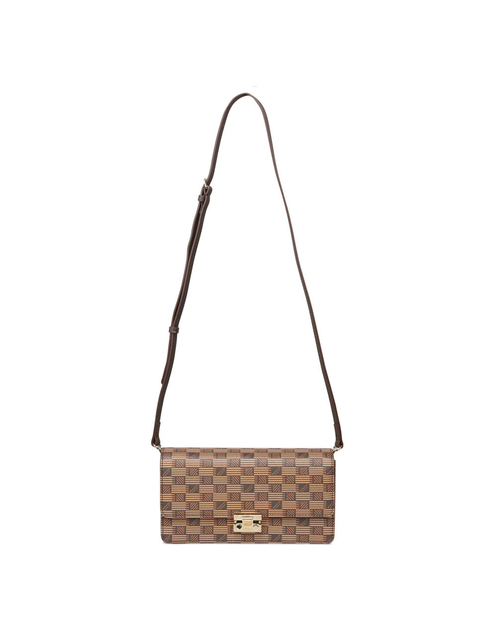 Gigi Shoulder Bag in Chocolate