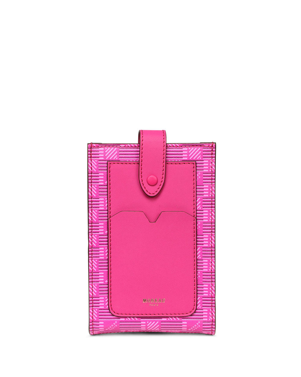 Vertical Phone Pouch in Fuchsia