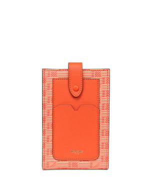 Vertical Phone Pouch in Orange