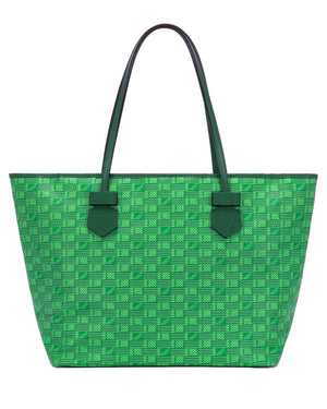 Saint Tropez Canvas Tote MM in Green