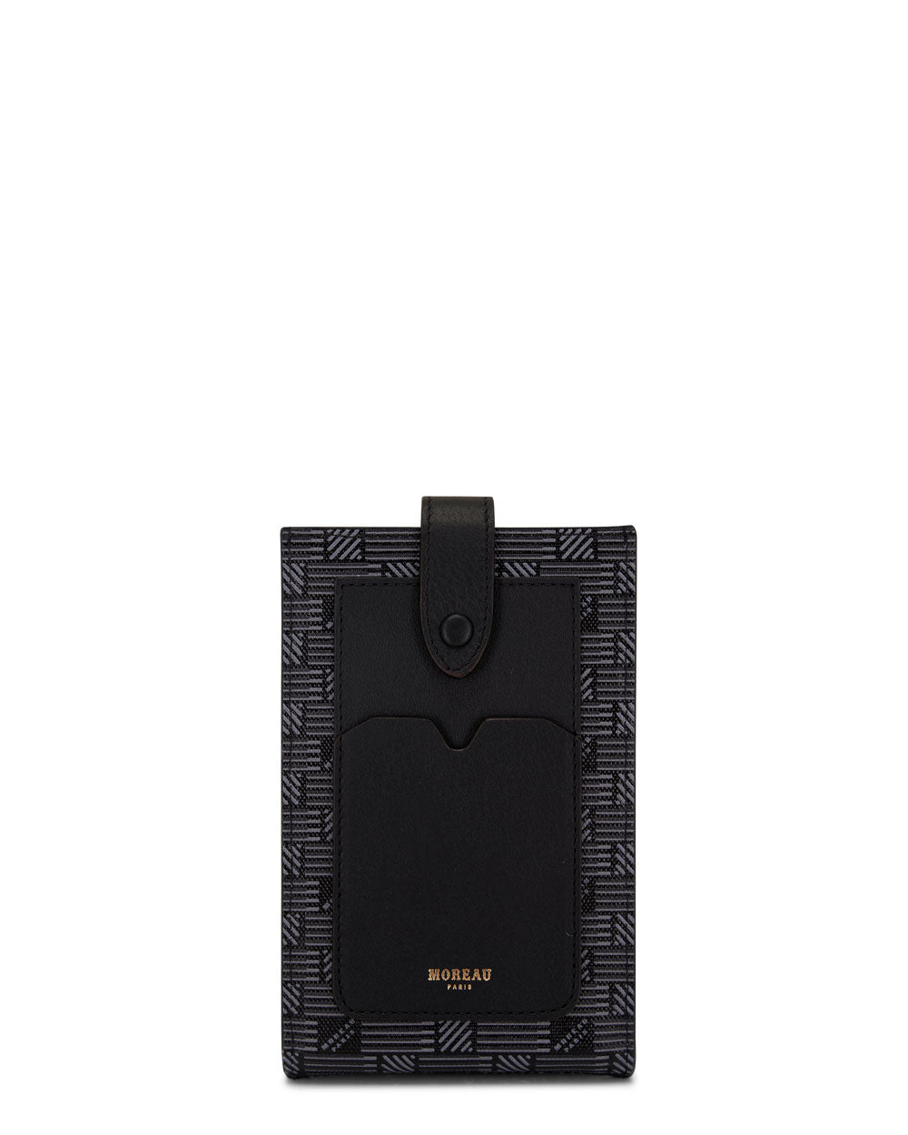 Vertical Phone Pouch in Black
