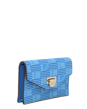 Wallet Flap in Blue