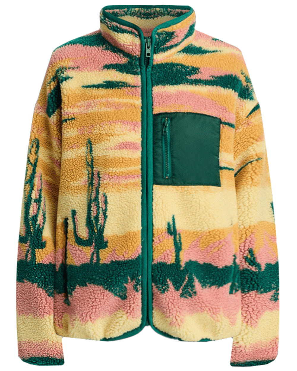 The Heat Lamp Jacket in Cactus Cooler