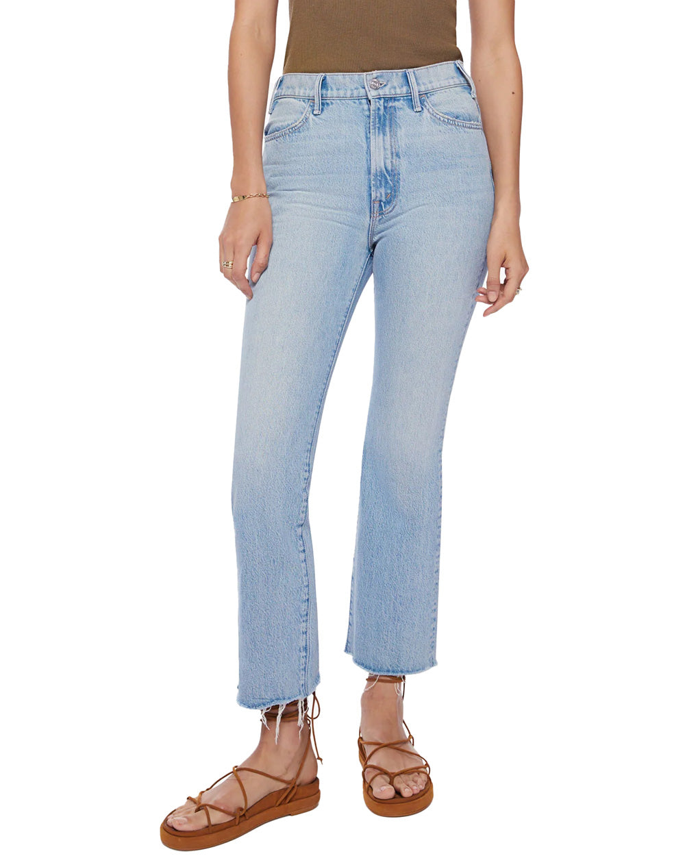 The Huster Ankle Fray Jean in Home On The Range