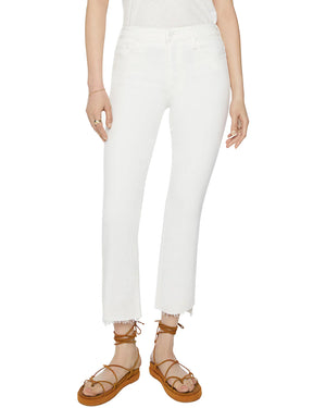 The Insider Crop Step Fray Jean in Fairest Of Them All