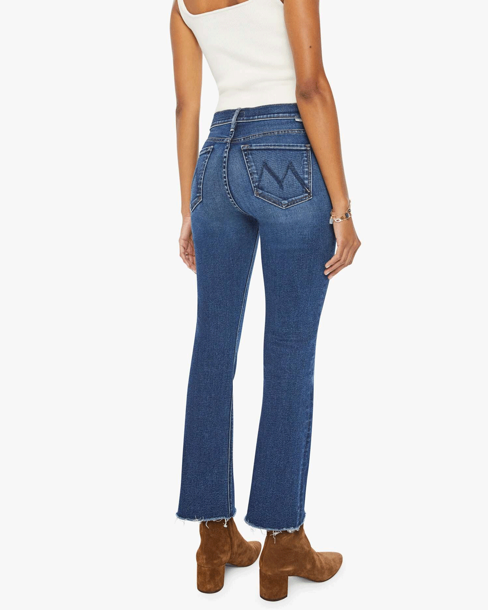 The Outside Ankle Fray Jean in Uncharted Waters