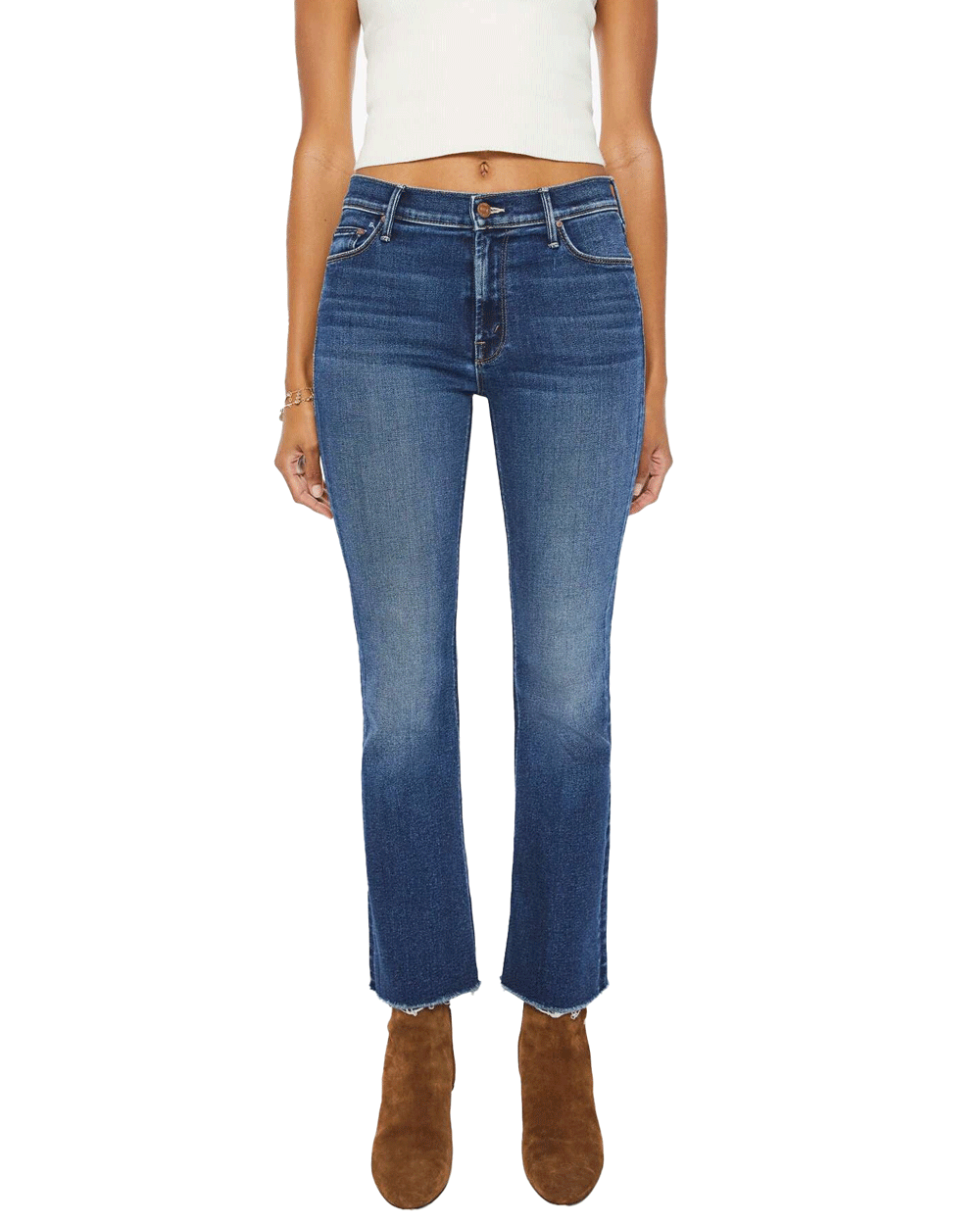 The Outside Ankle Fray Jean in Uncharted Waters
