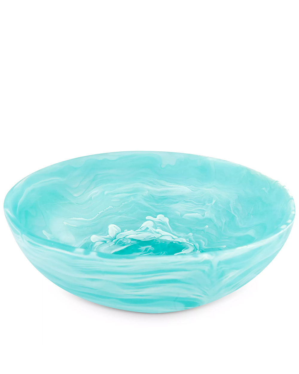 Medium Wave Bowl in Aqua
