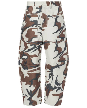 Ivory & Brown Camo Shon Pant