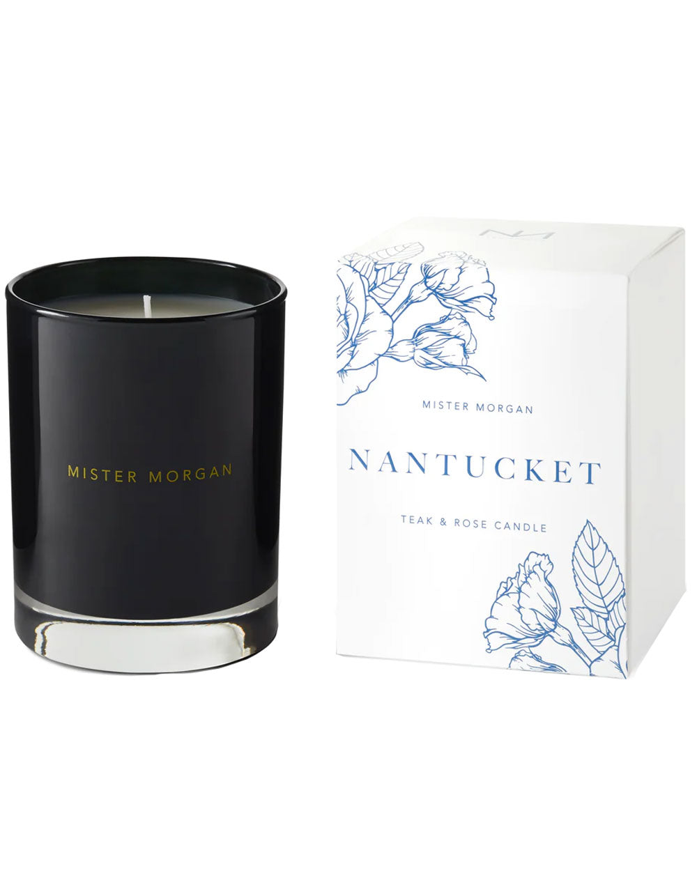 Nantucket Teak and Rose Candle
