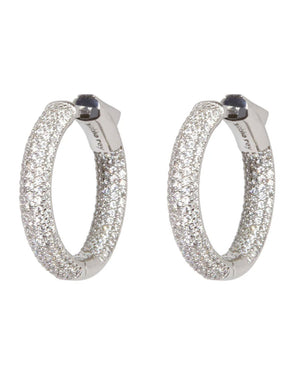 Mini Tire Hoop Earrings