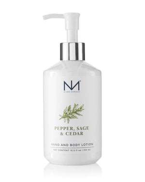 Pepper Sage and Cedar Hand and Body Lotion