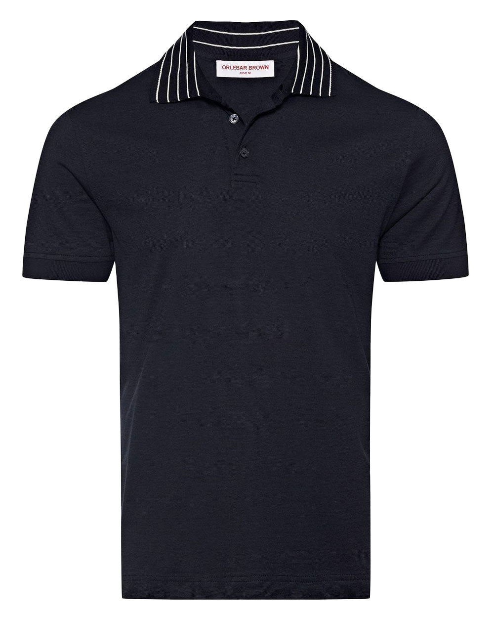 Night Iris Dominic Stripe Rib Polo