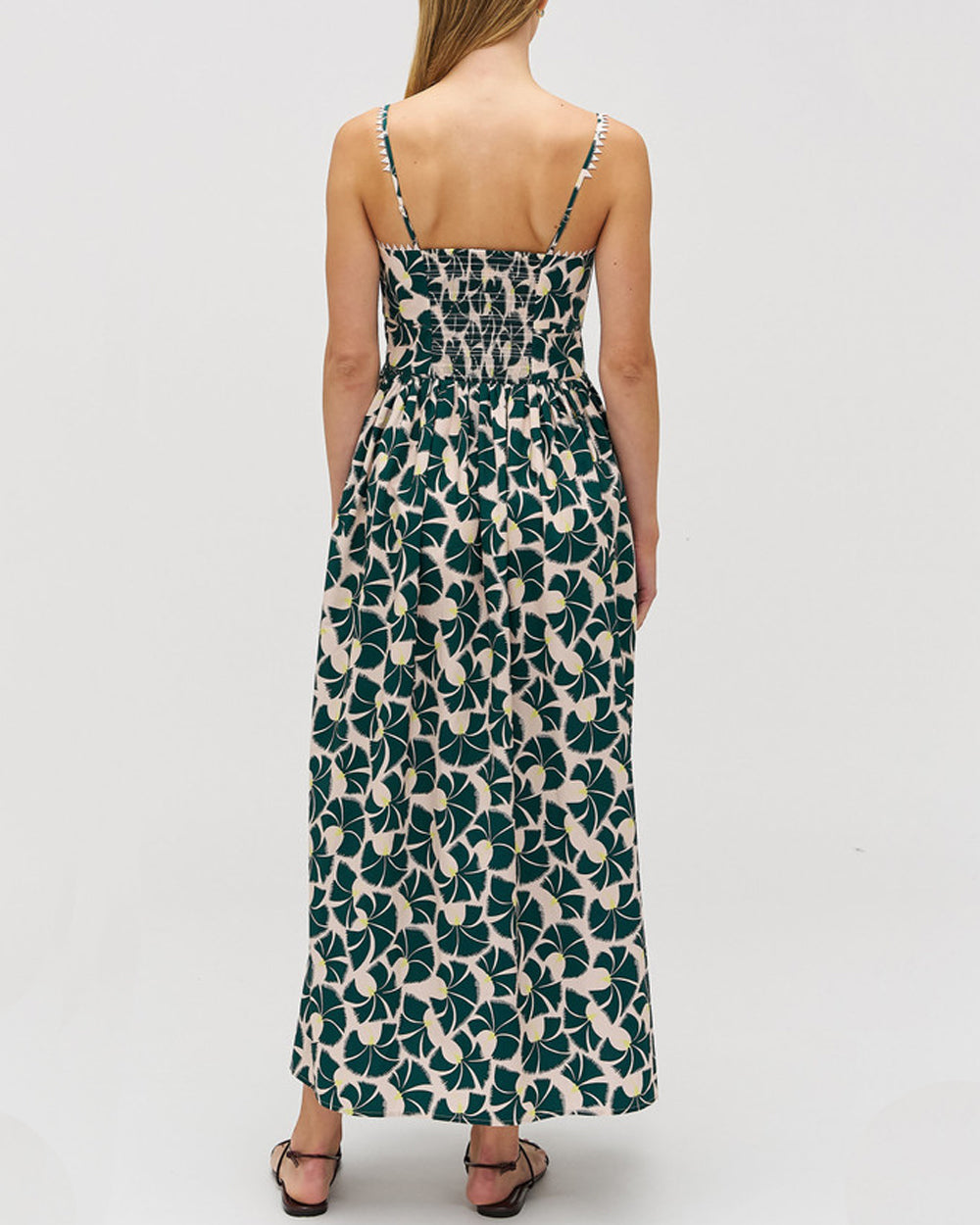 Ivy Fan Flower Sundress