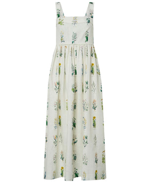 Mist Floral Greenhouse Sundress