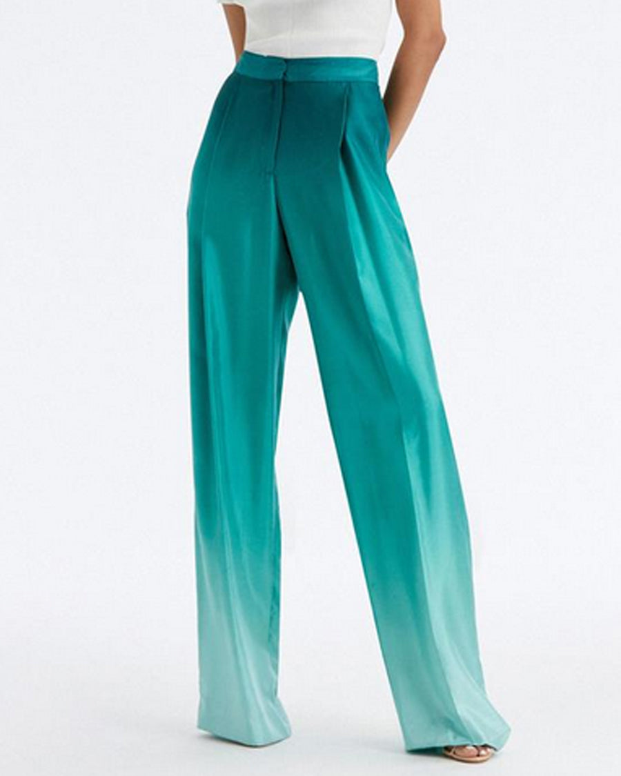 Ombre Silk Twill Pant
