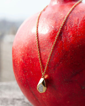 It All Starts Here Pomegranate Seed Necklace