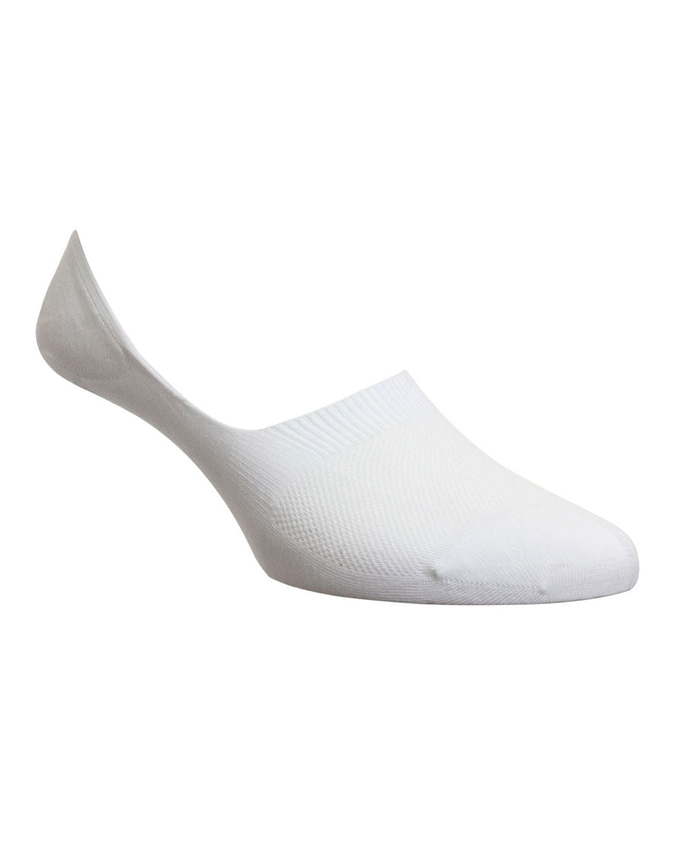 Seville Invisible Socks in White