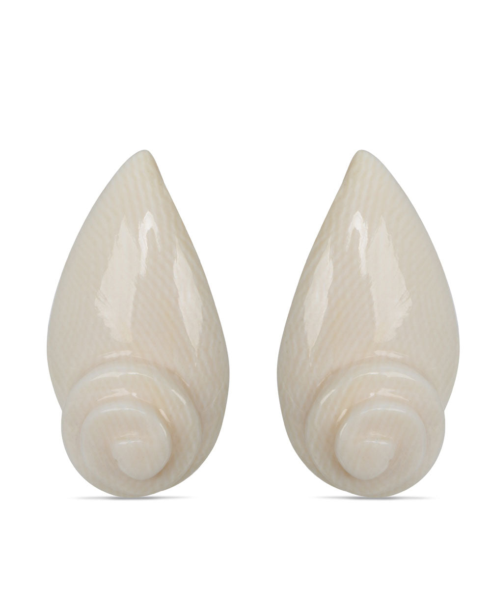 Ivory Swirl Earrings