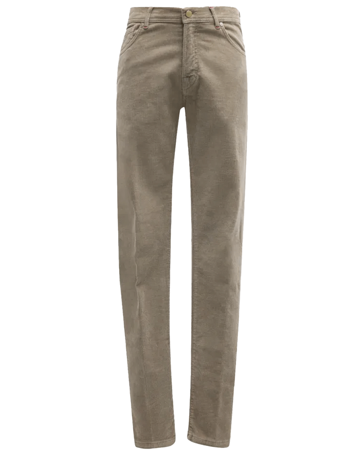 Taupe Pinwale Corduroy 5 Pocket Pant