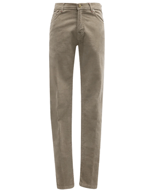 Taupe Pinwale Corduroy 5 Pocket Pant