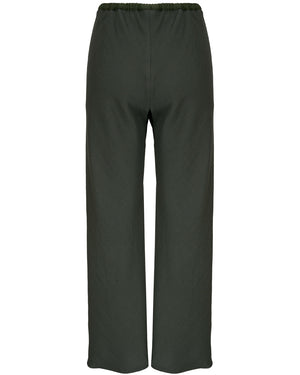 Green Cropped Pant