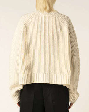 Milk Cashmere Chelsea Turtleneck Sweater