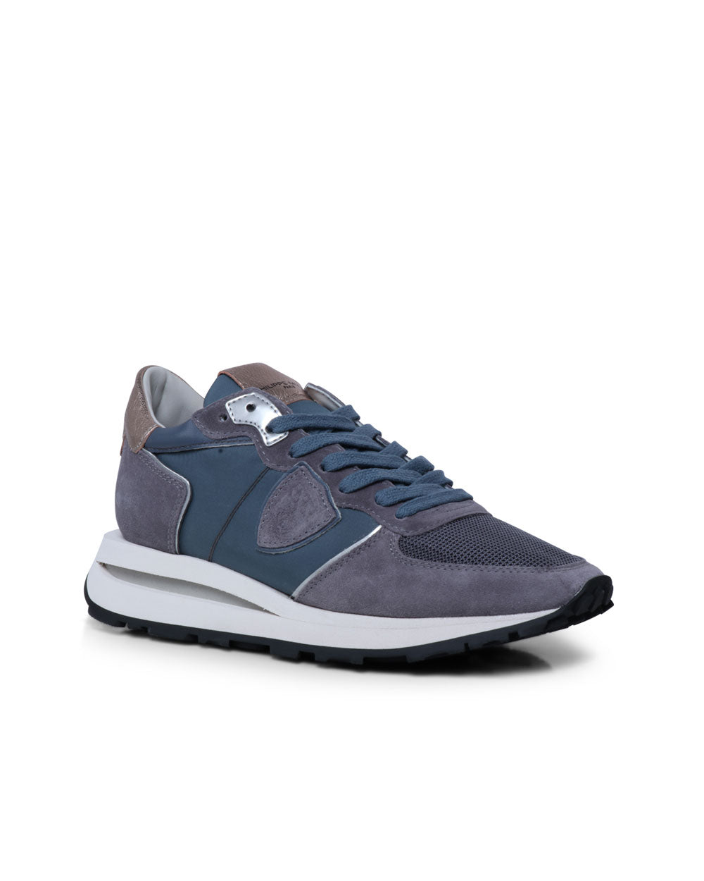 TRPX Haute Running Sneakers in Mondial Denim