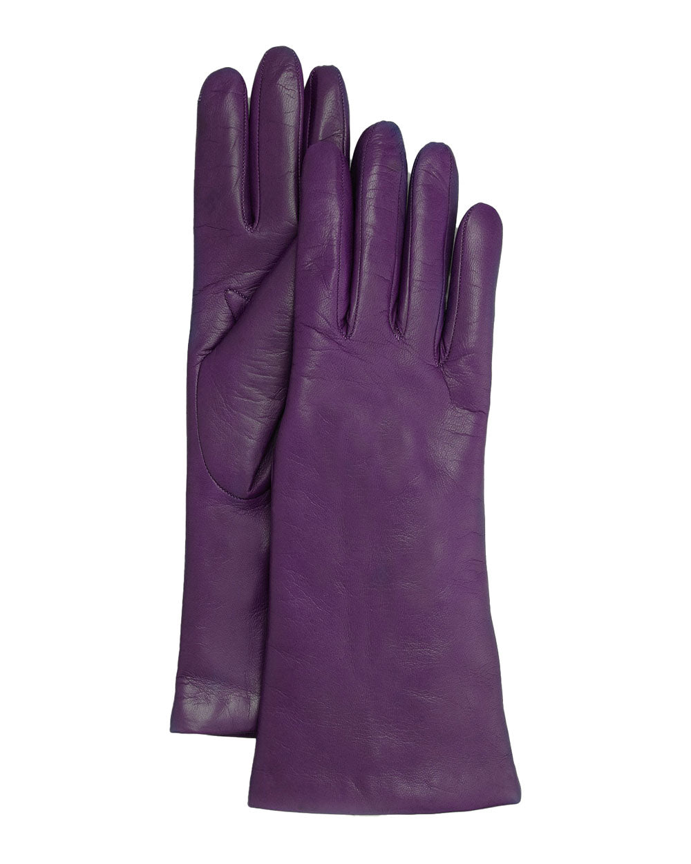 4 Button Cashmere Lined Gloves in Iris