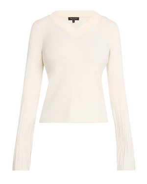 Ivory Austen V-Neck Top