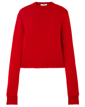 Fire Cashmere Crewneck Pullover