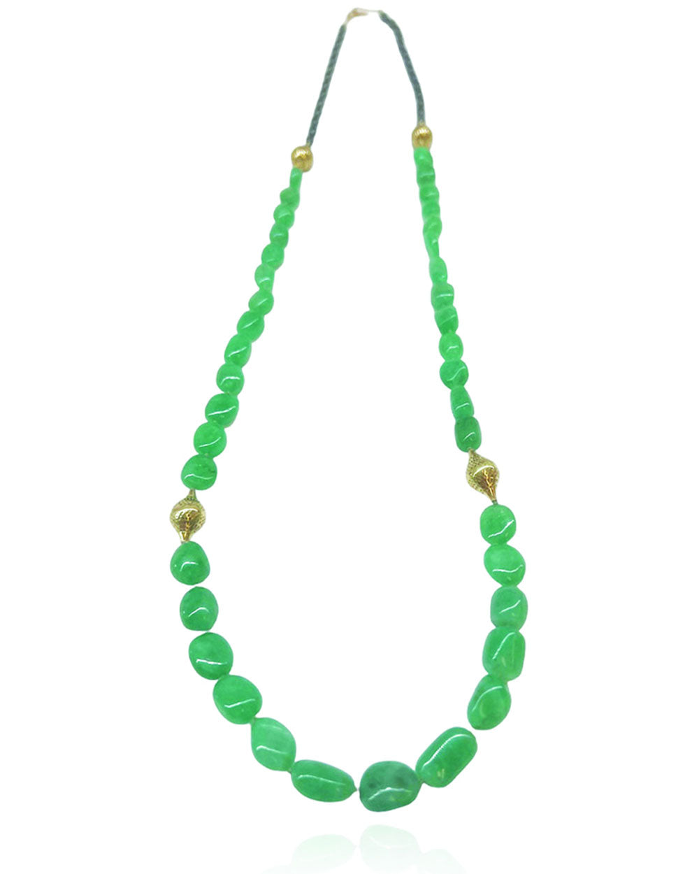 Emerald and Crownwork Necklace