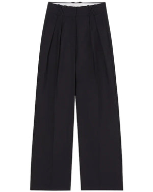 Noir Wide Leg Tailored Trouser