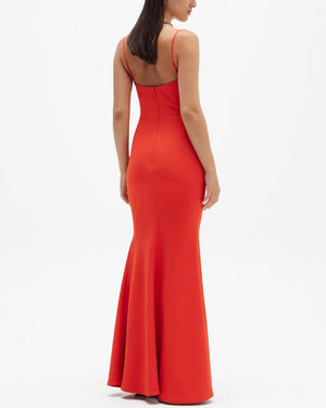 Red Loren Gown