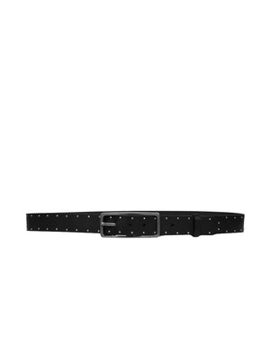 Studded Rebound Belt in Black