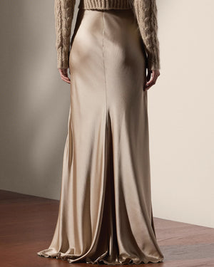 Mineral Satin Masina Maxi Skirt